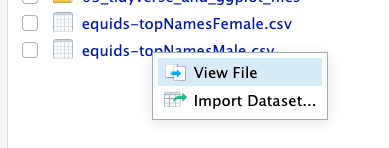 First, let’s view the file.